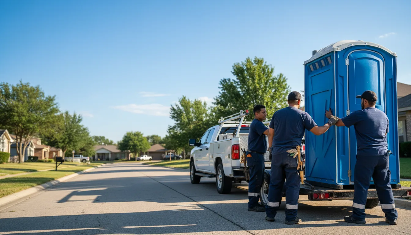 Portable Toilet Rental in Saint Clair, MO near me